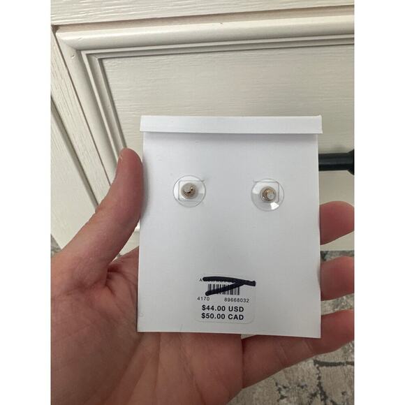 BaubleBar Pavé Chain Link Drop Earrings in Gold NEW - Picture 3 of 3